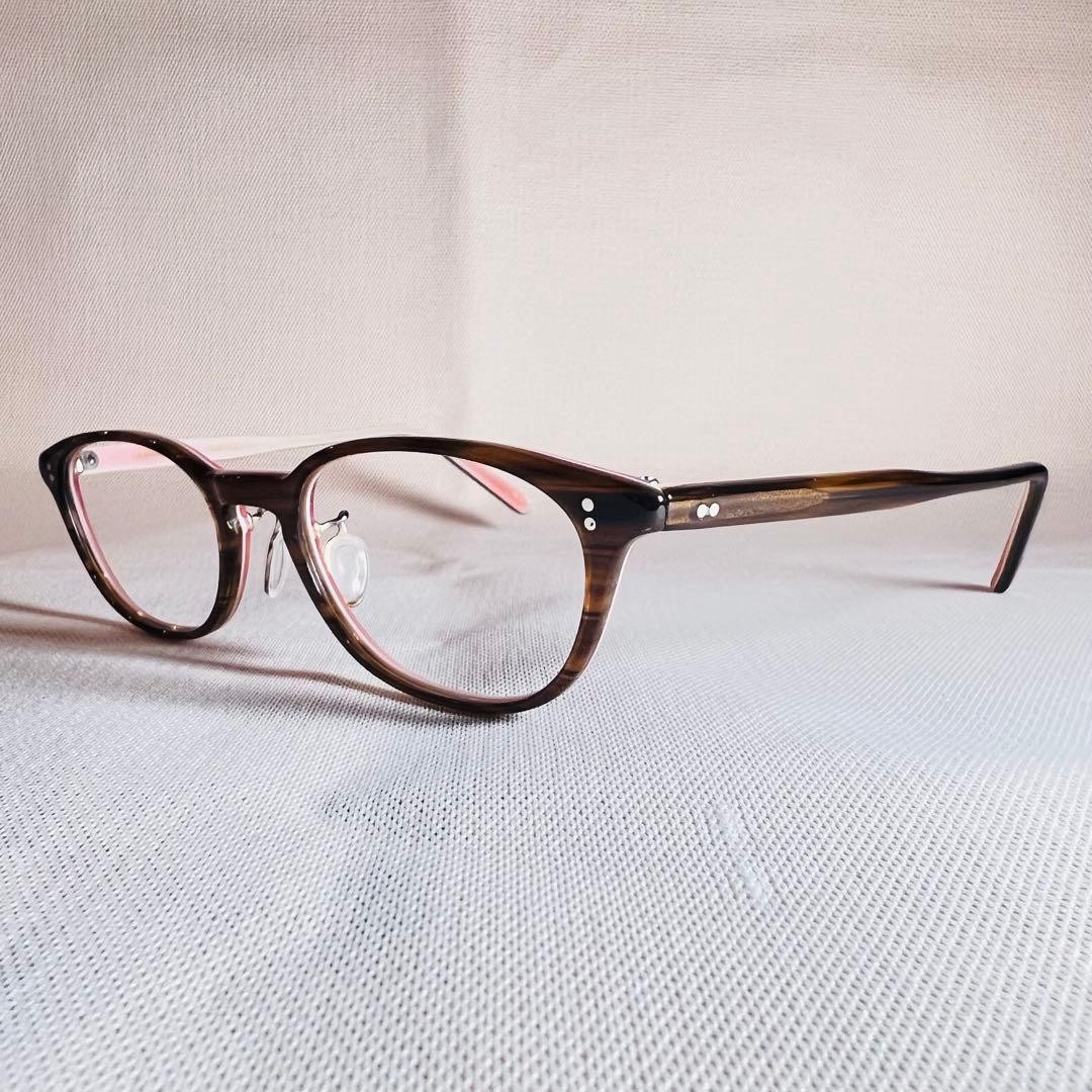 Oliver Peoples Glasses Oddrey Brown Pink 51-20-145