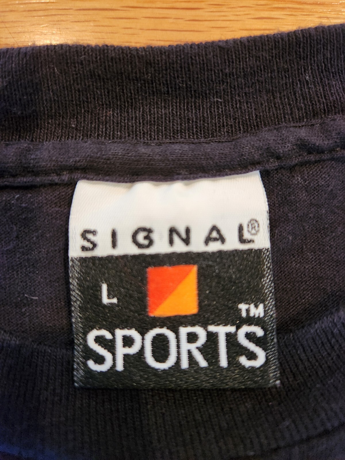 Lightning Thunder All Over Print Shirt L Used 1991 Signal Sports AOP 90s Solvang
