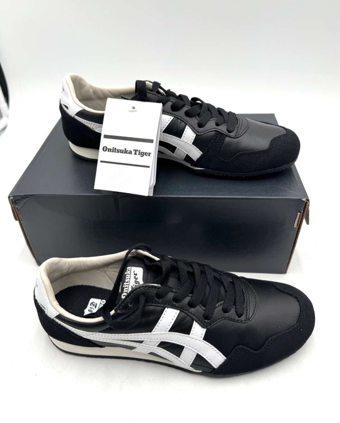 Onitsuka Tiger SERRANO Black/White Daily Sneaker (US 6) From US