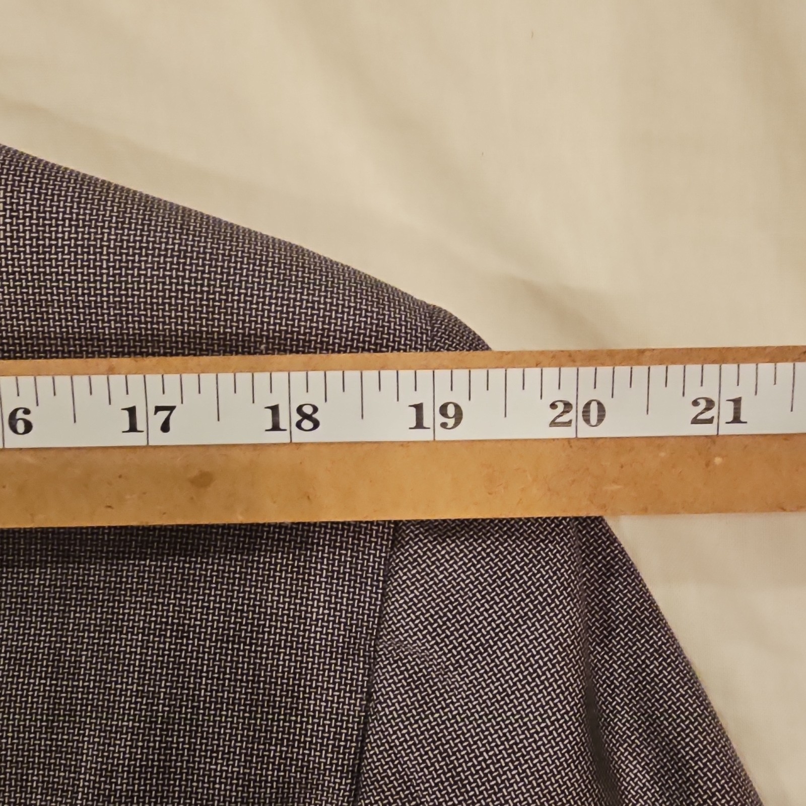 Hickey Freeman Boardroom Mens 40R Blazer Gray Nailhead Wool Cashmere USA Mad
