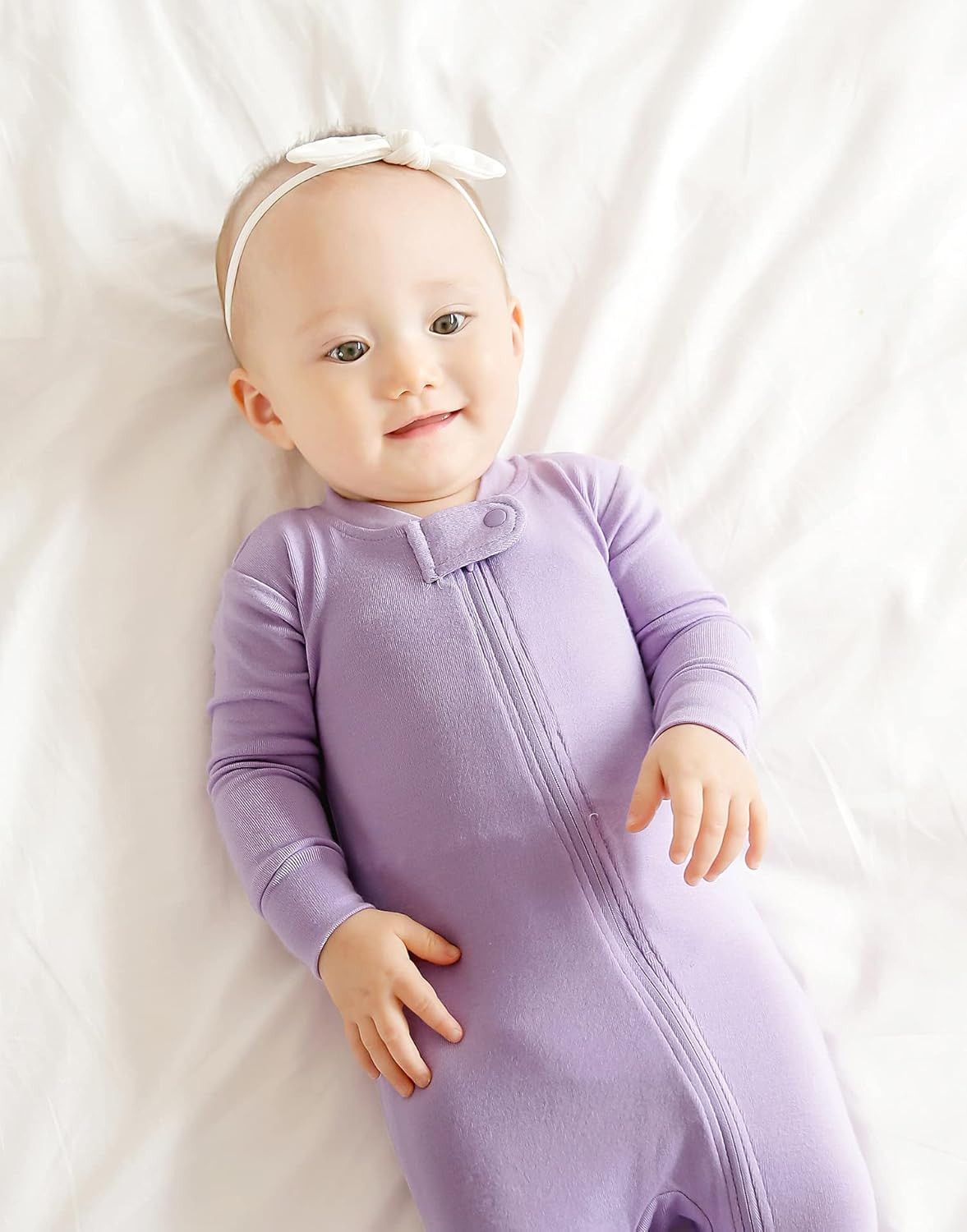 Infant Toddler Boys Girls Footed One-Piece Sleep and Play Premium Modal Pajamas