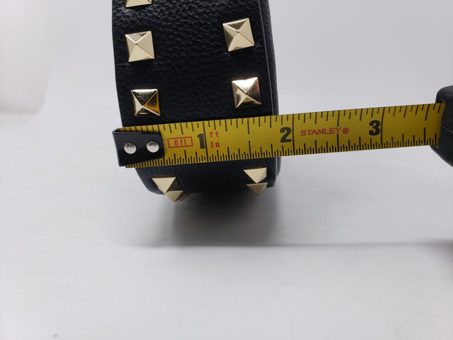 Valentino Garavani Rockstud Womens S Black Handbag Detachable Shoulder Strap