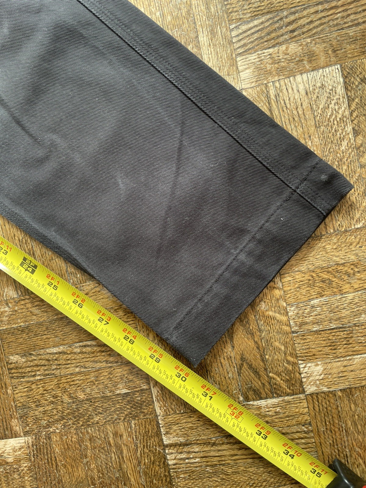 Reigning Champ Freshman Cotton Chino Pants Black RC 5455