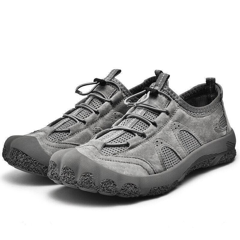 Summer Men’s Hiking Walking Casual Outdoor Sports Shoes Mesh Beathable Fashion