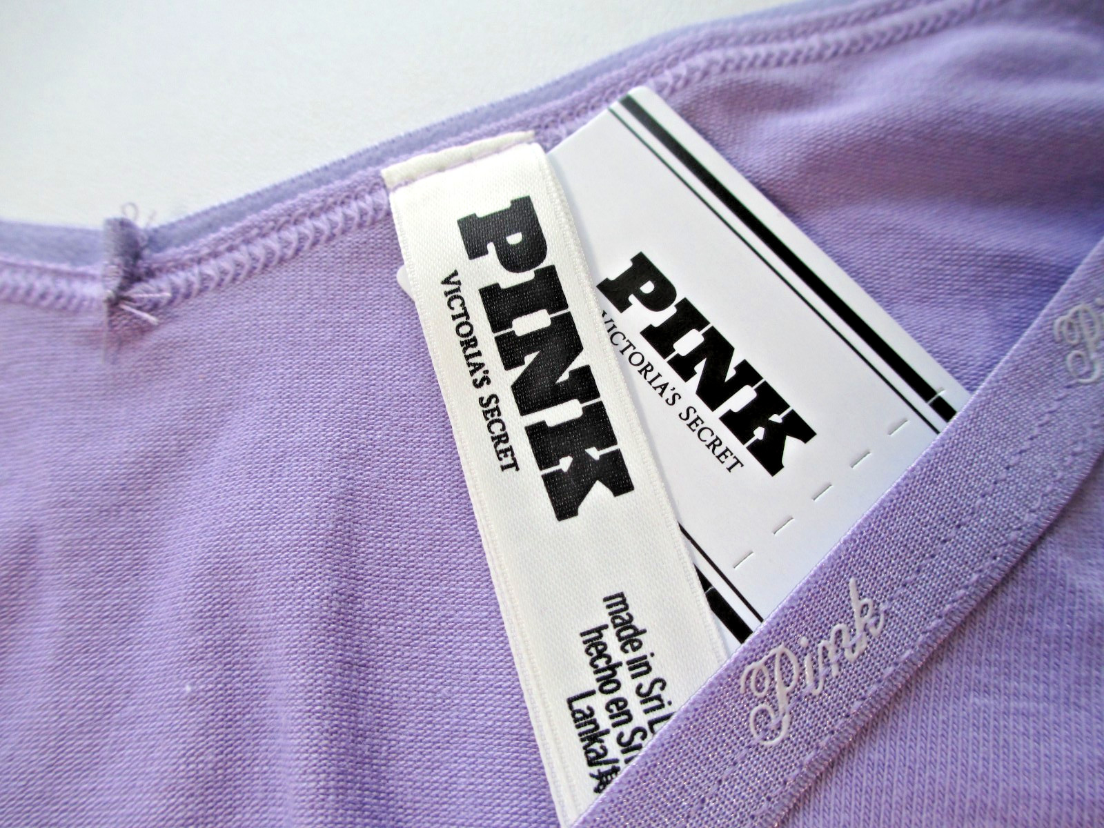 VICTORIA’S SECRET PINK Cotton Tanga High Leg Cheeky Panty S M L Purple NWT VS