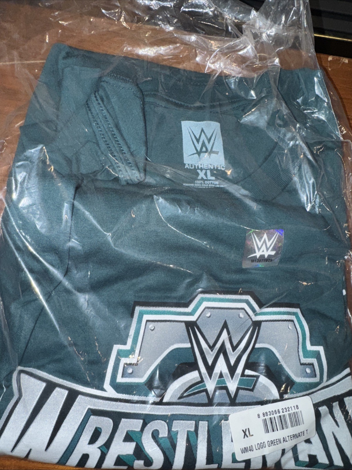 WWE Wrestlemania XL 40 Philly T-Shirt Green Size: XL Midnight Green Go Birds