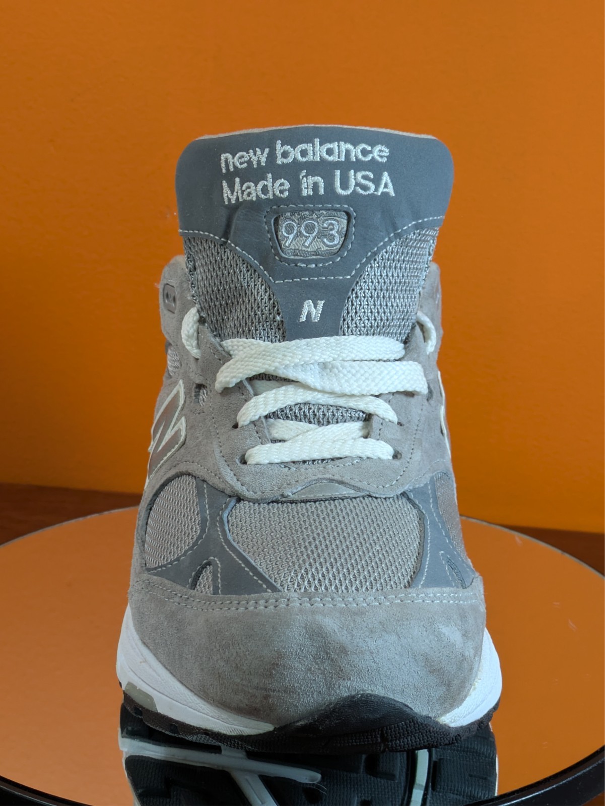 New Balance 993 MR993GL Heritage Gray Olive Made USA Men’s 8.5 D 2011
