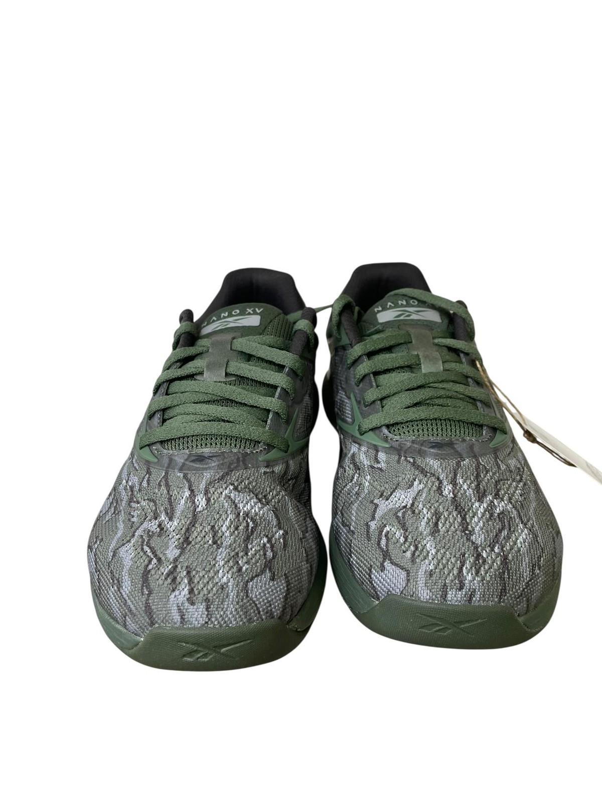 Reebok Men Sneaker Running Casual Nano X5 100229391 Green Black Grey Size 6.5 M