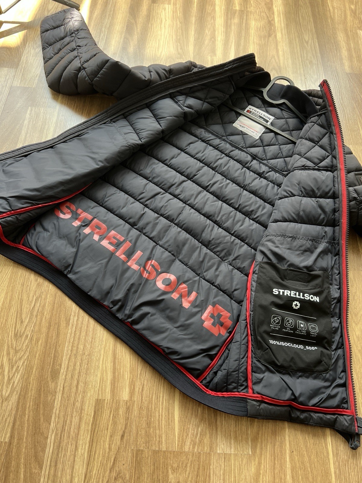 Strellson Men’s Clason 2.0 Fused Quilted Navy Jacket size 48(M-L) RRP $475