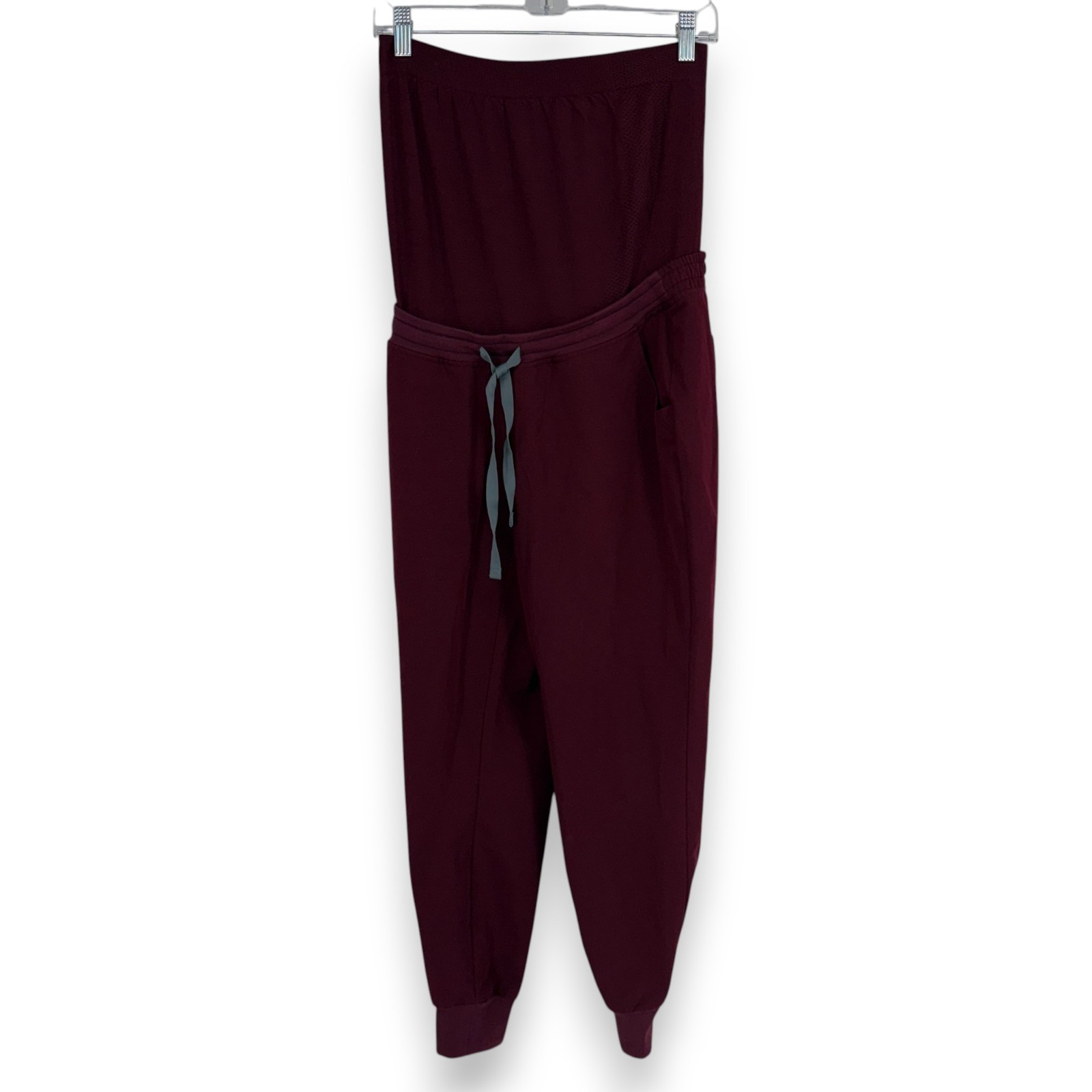 Figs Women Maternity SP Zamora Scrub Pant Maroon Red Doctor Nurse Tech Hospital