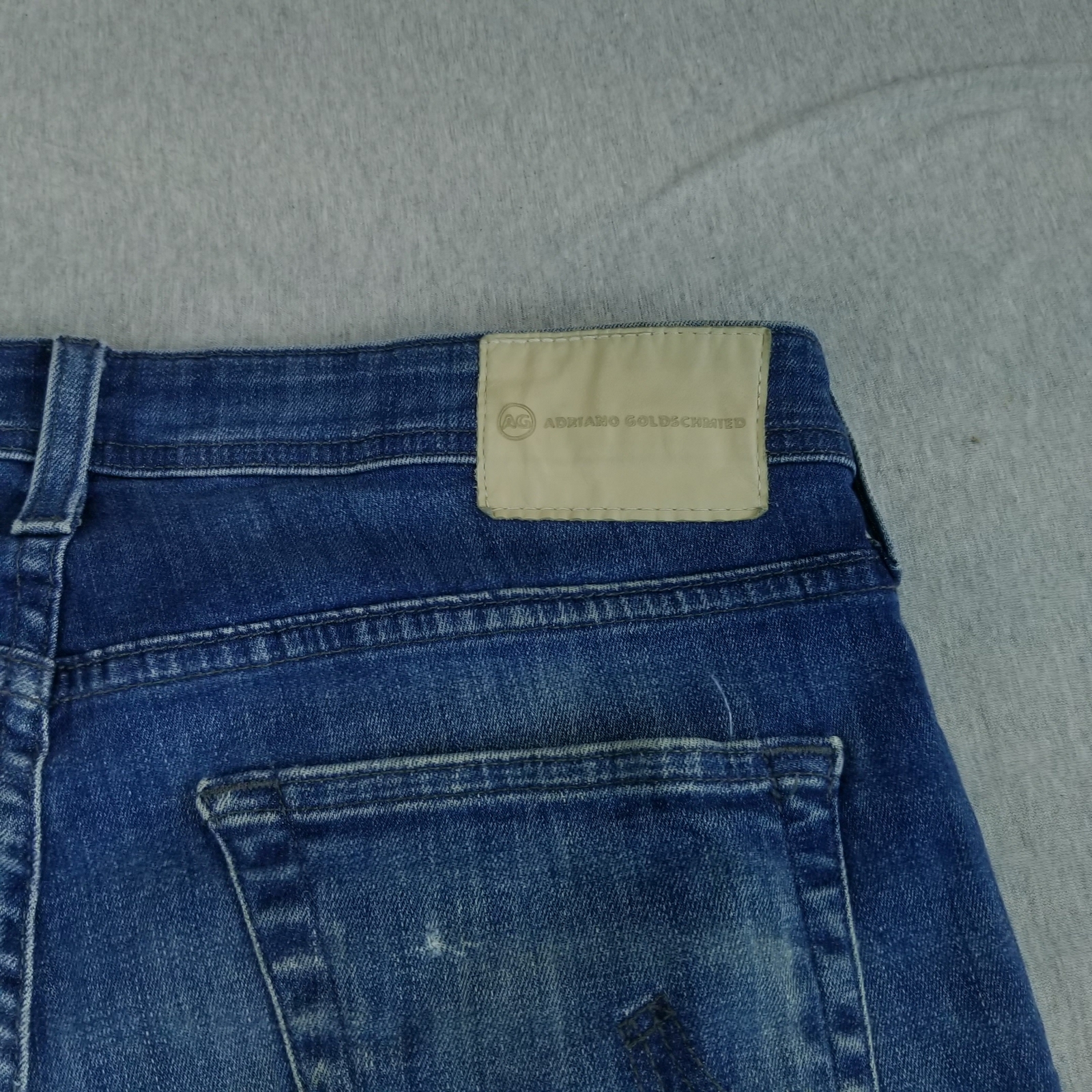 Adriano Goldschmeid Jeans Men’s Sz 32×34 VTG 98% Cotton Med Wash Normcore Nice