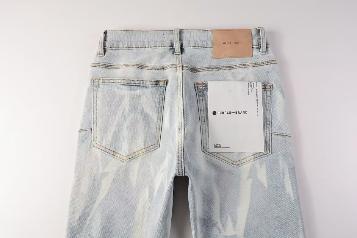 2026 Purple brand Men’s personalized fashion Leisure jeans