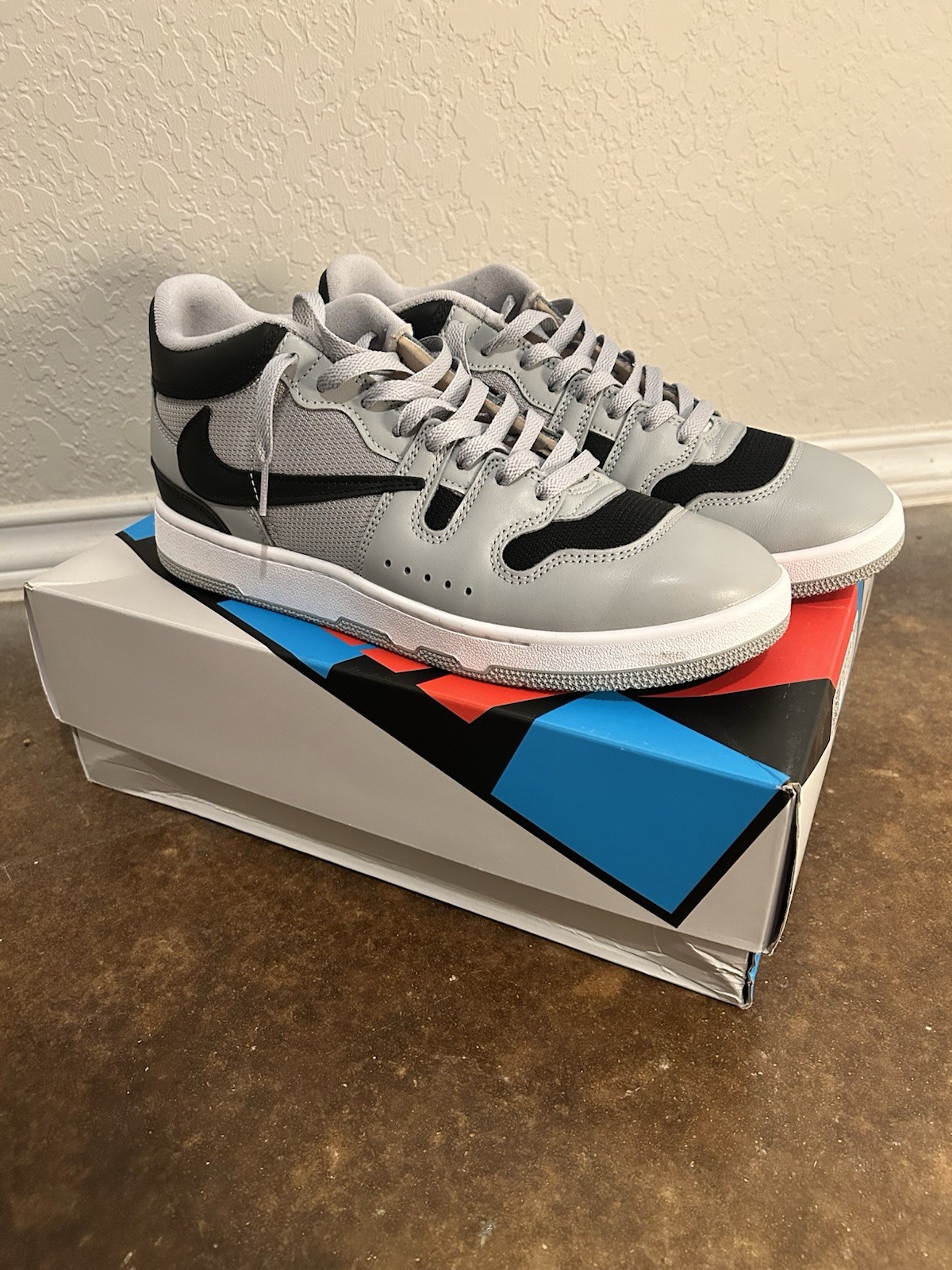 Nike Travis Scott Mac Attack SP Cactus Mac Light Smoke Grey HF4198-001