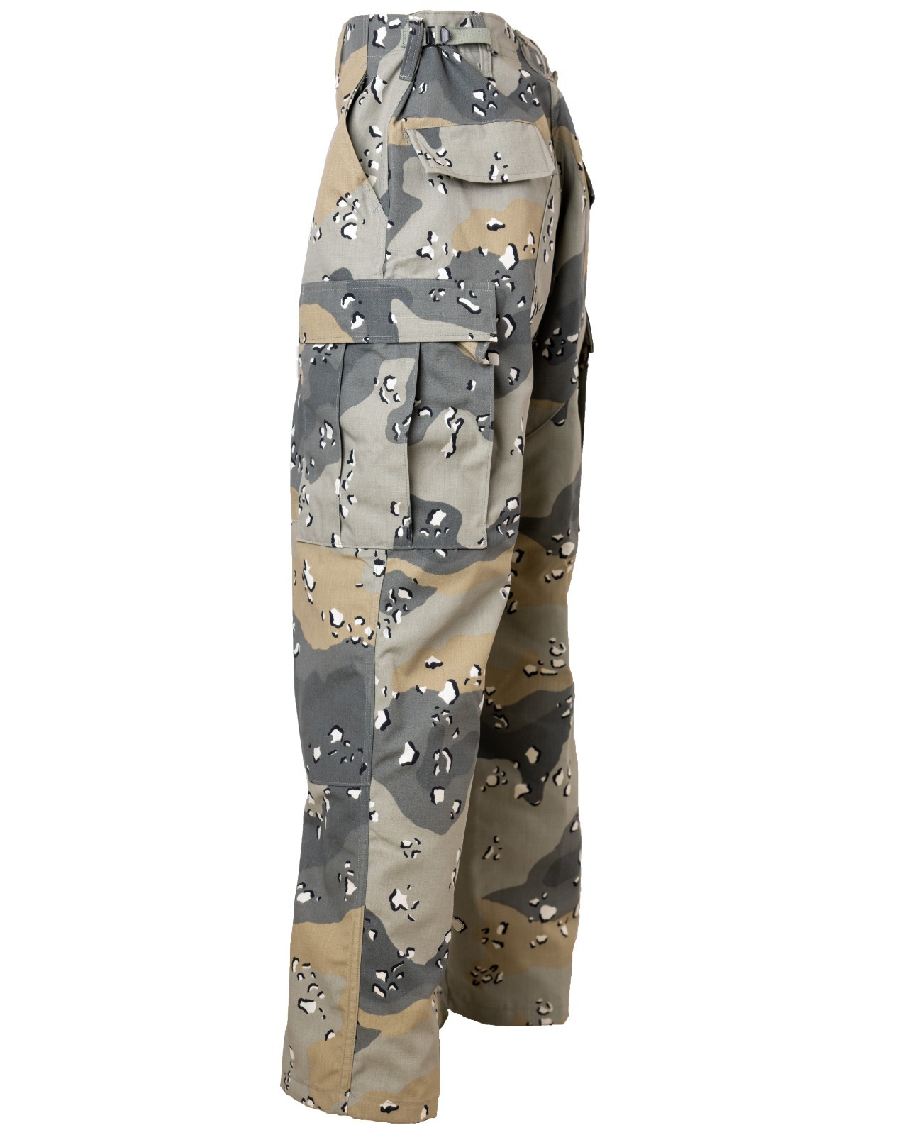 Afghan Border Police Grey Chocolate Chip Camo Pants Rip-Stop Size Medium 31-35W
