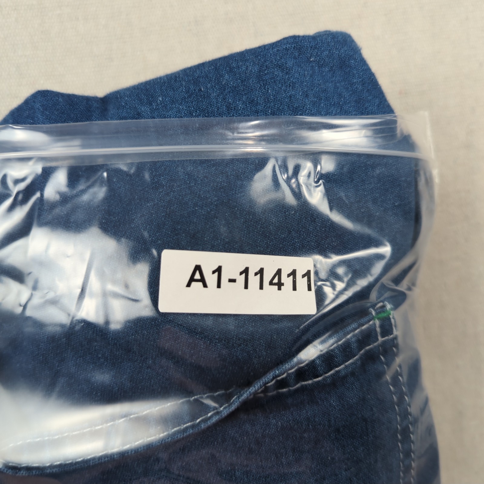 Liberty Overalls Mens 34×30 Blue Denim Utility Hammer Loop Carpenter Workwear
