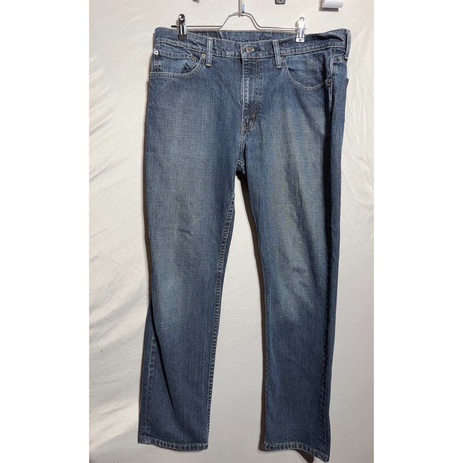 Levi 511 Slim Fit Jeans Mens 36×30 Medium Wash Blue Denim Pants 04511-1390