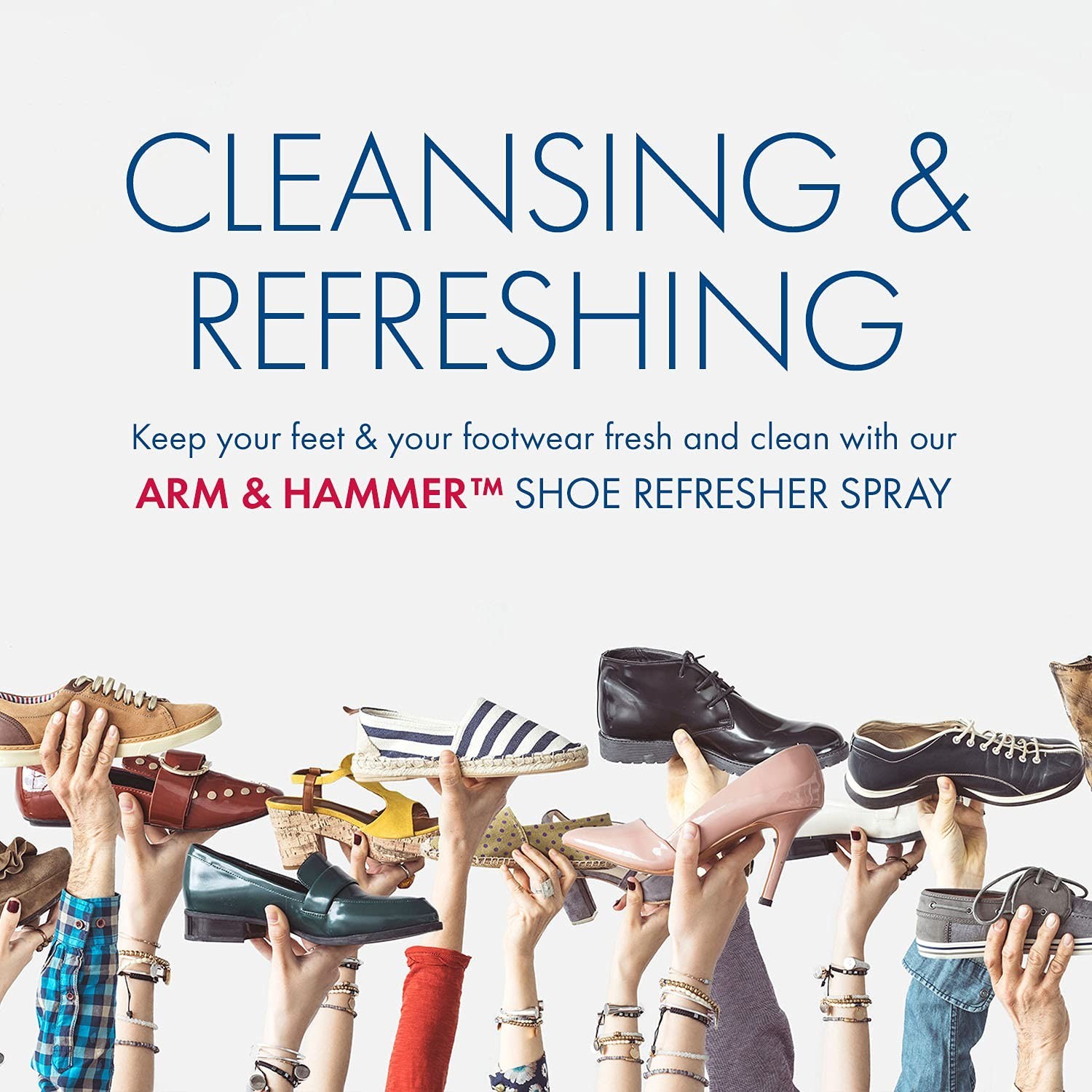 Multi-Purpose Shoe Refresher Spray – Odor Eliminator & Deodorizer for Footwear,