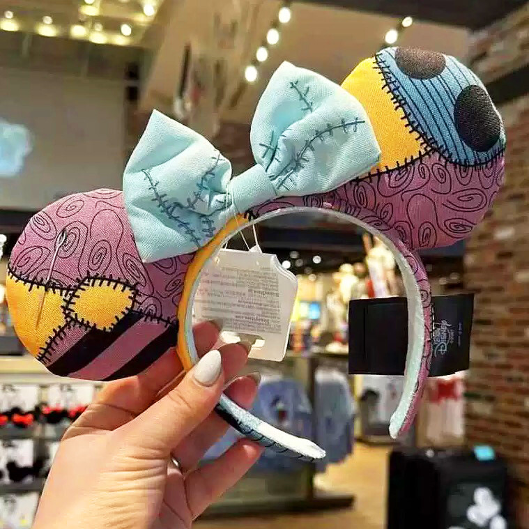 Disney-Park’s 2025 Nightmare Before Christmas Sally Mickey Mouse Ear Headband US