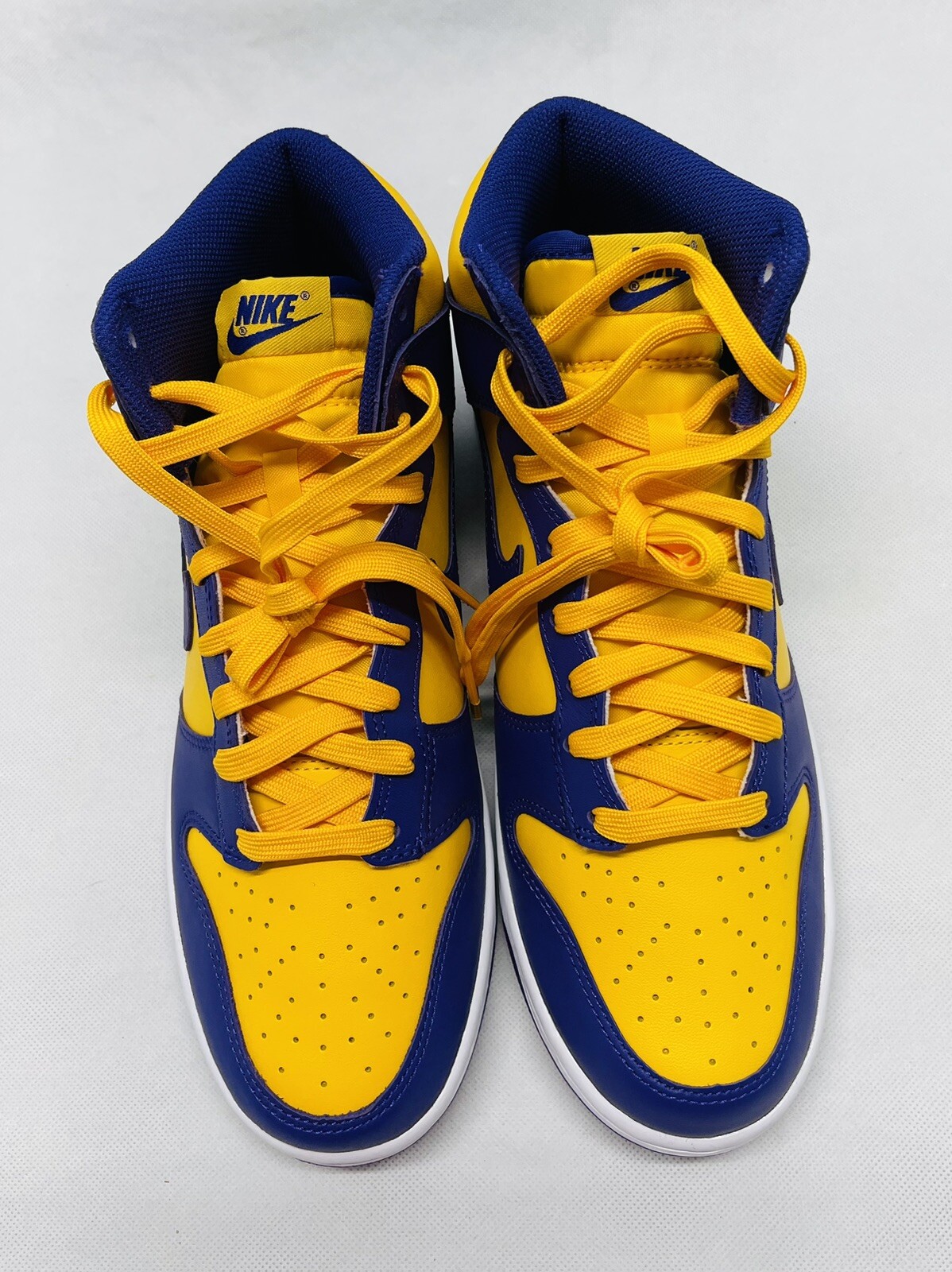 Nike Dunk High Retro Lakers Purple University Gold Men’s Size 9.5