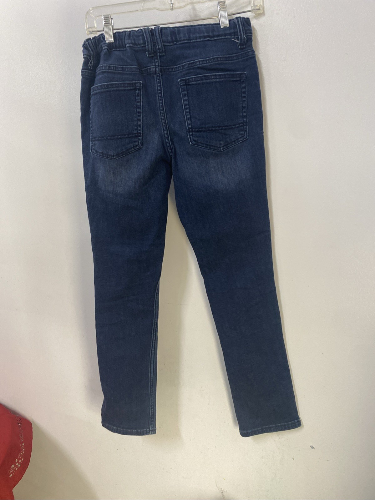 Cat & Jack Blue Jeans 16 Skinny Stretch Adjustable Waist/Button Zipper Closure