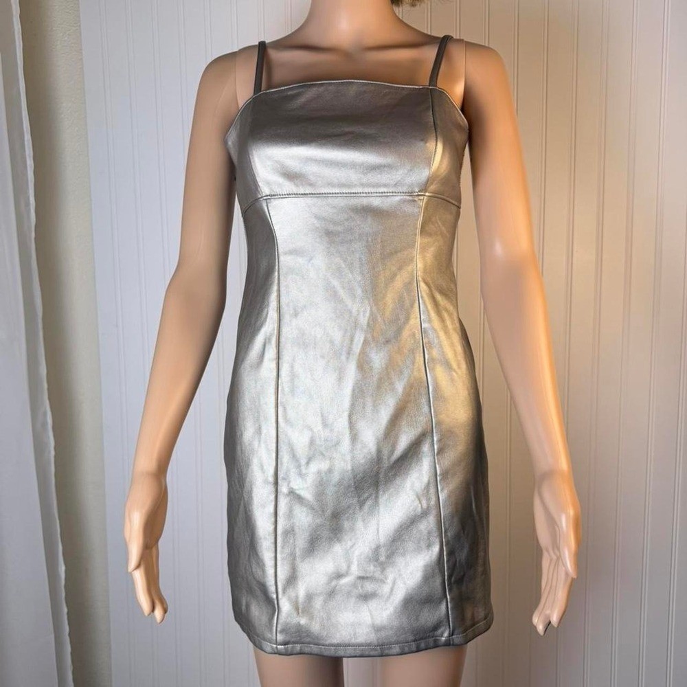 Kirious Los Angeles metallic mini dress size Small