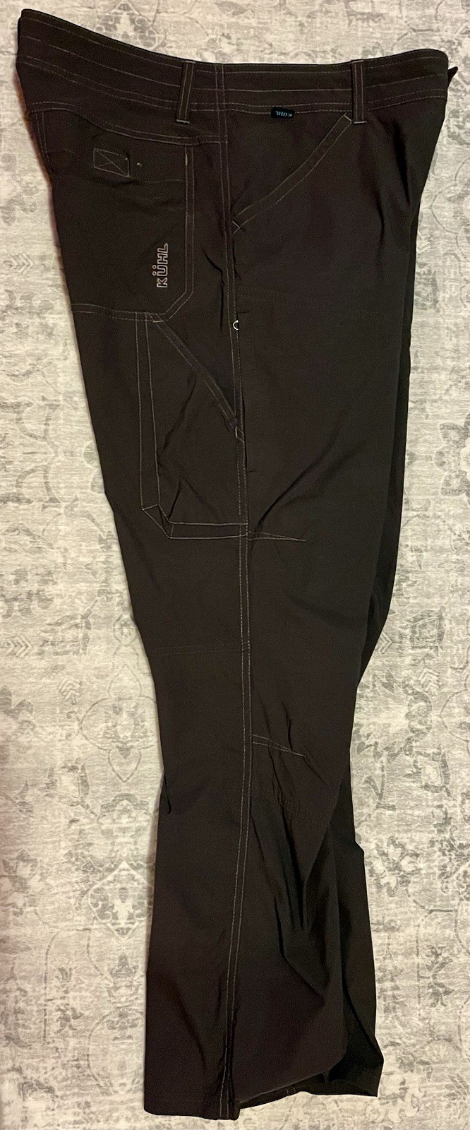 Kuhl Renegade Men’s Pants 34×30 In Koal(Drk Gray) Style 5120