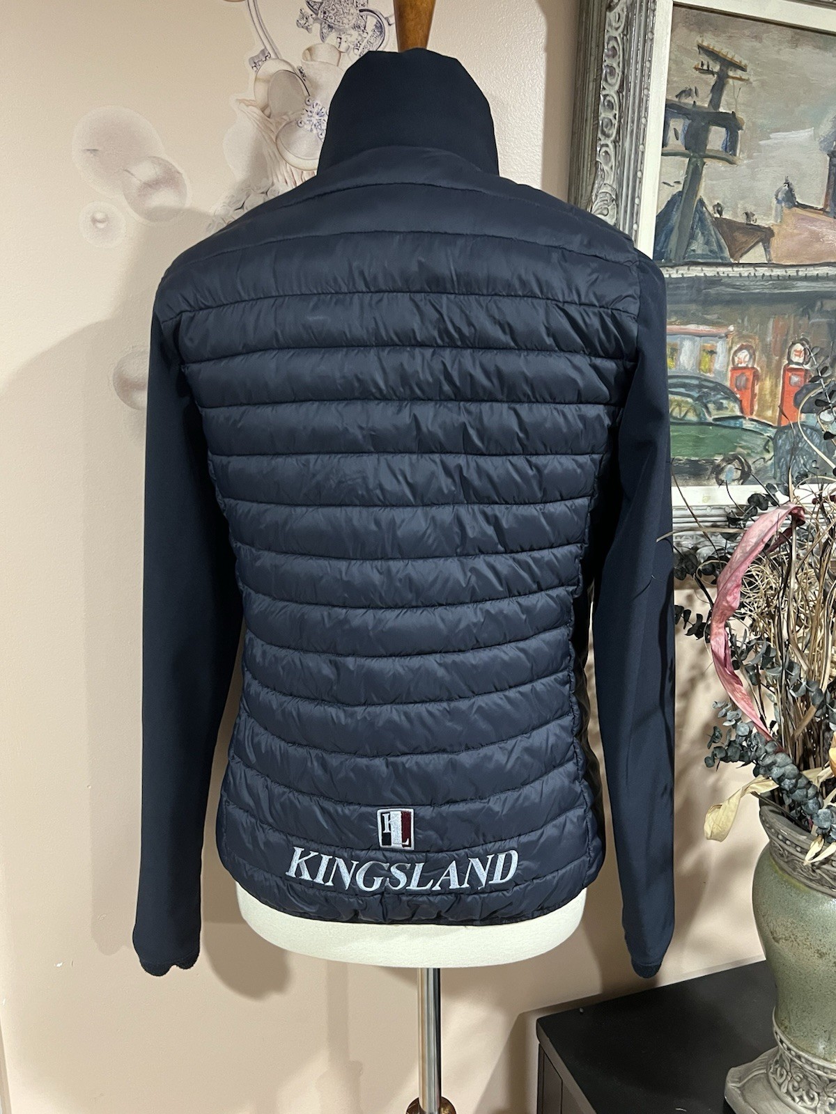 Kingsland Classic Long Sleeves Black Padded Jacket Size XXS
