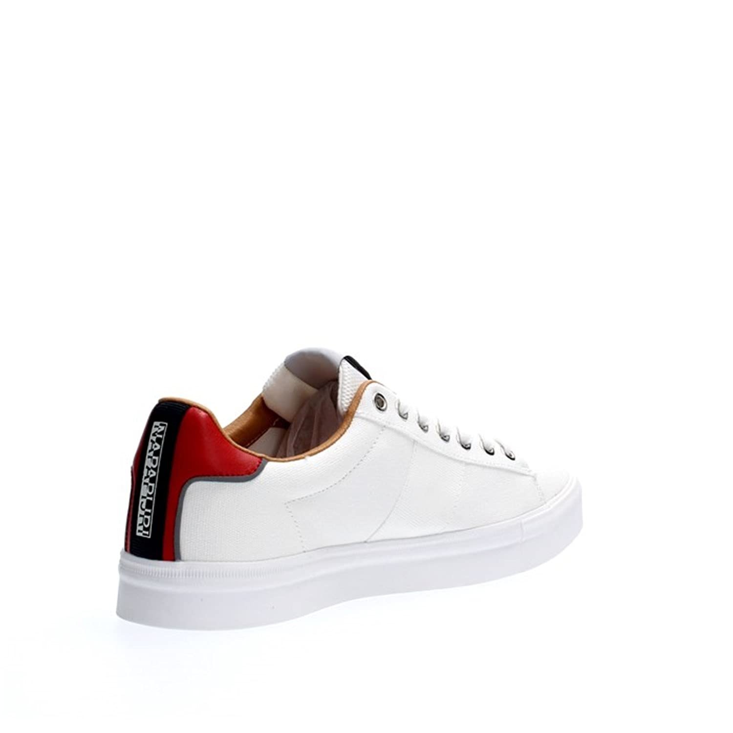 Bianco Polyester Men Sneaker