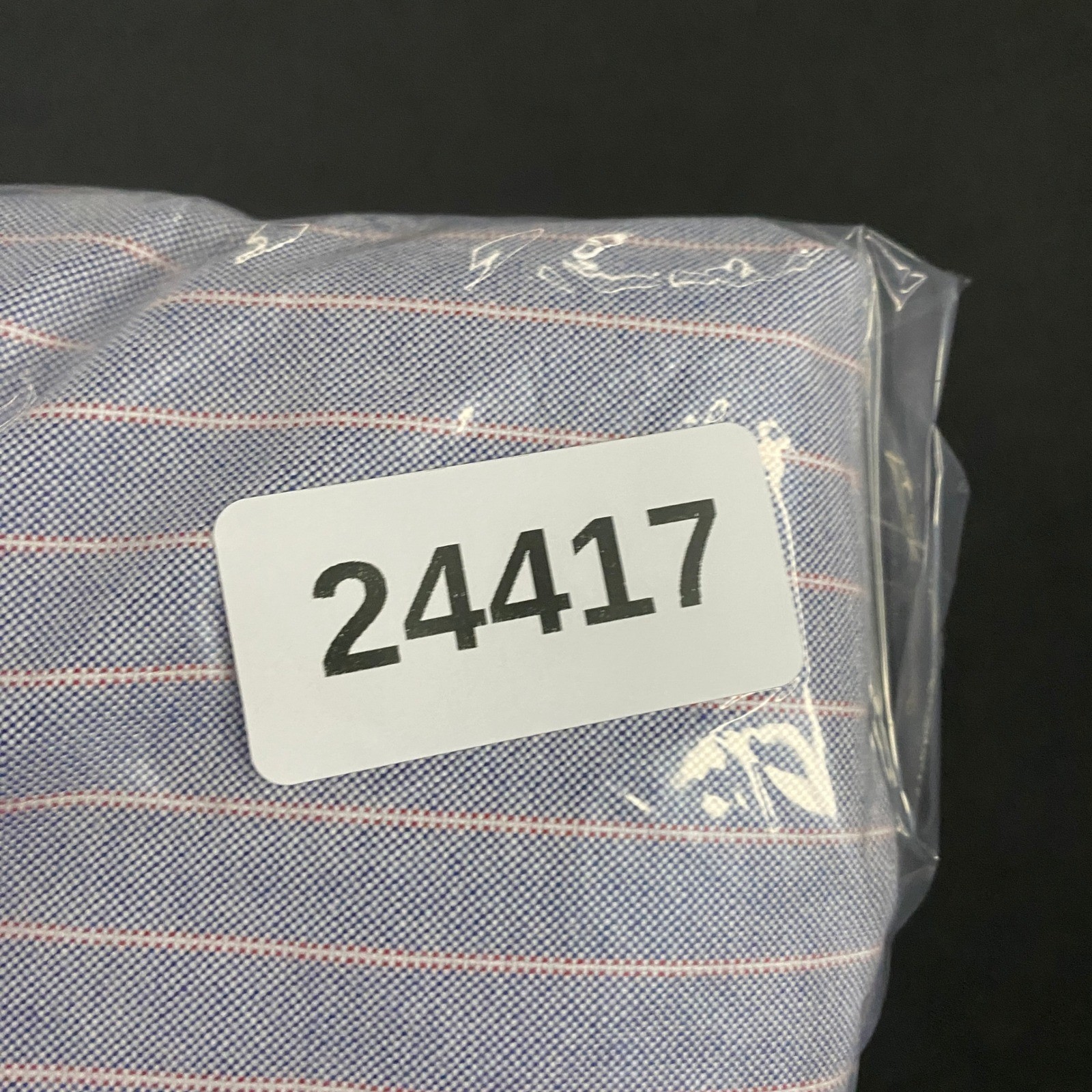 J.Crew Classic Oxford Two Pocket Workshirt Mens XL Striped Cloth Blue Button Up