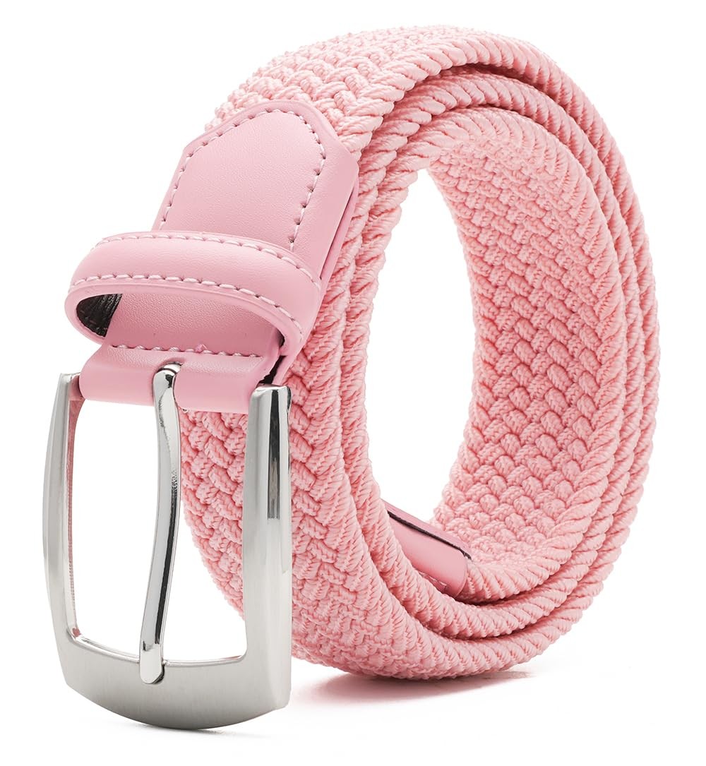 Fabio Valenti Canvas Elastic Fabric L（fits waist 37″- 41″ ）L, 1197 L Pink