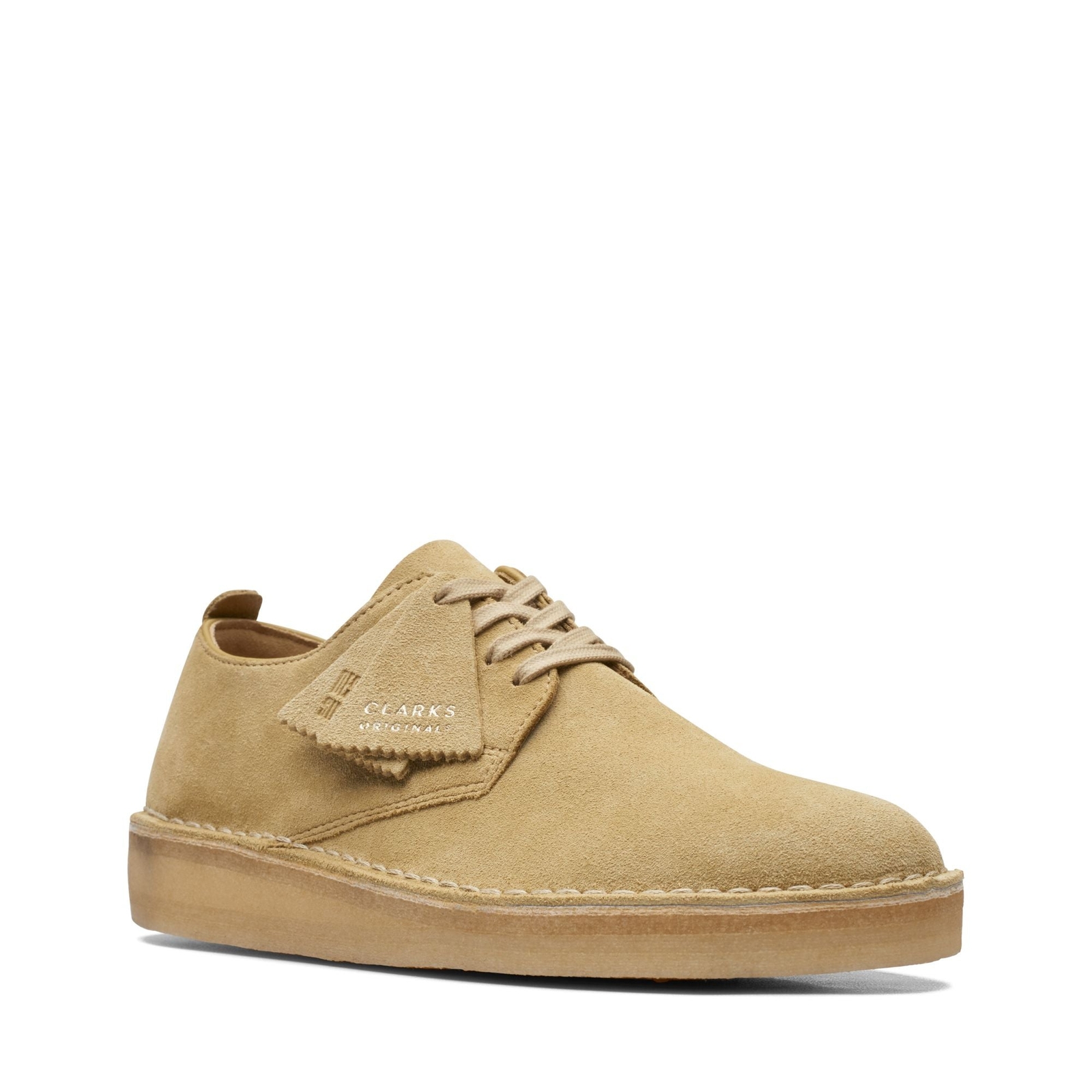 [26171491] MENS CLARKS COAL LONDON – MAPLE SUEDE