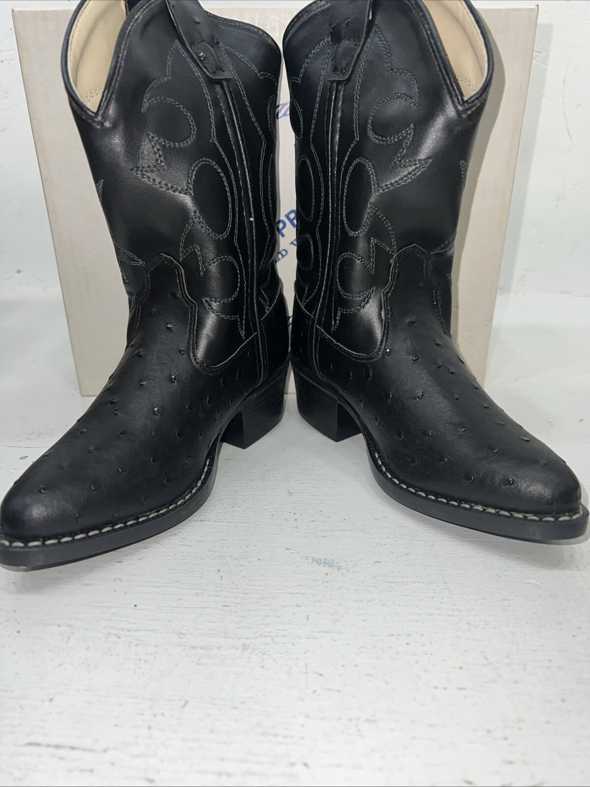 New Children’s Black A Jama Product Boots. 11.5 11 1/2. 24-116