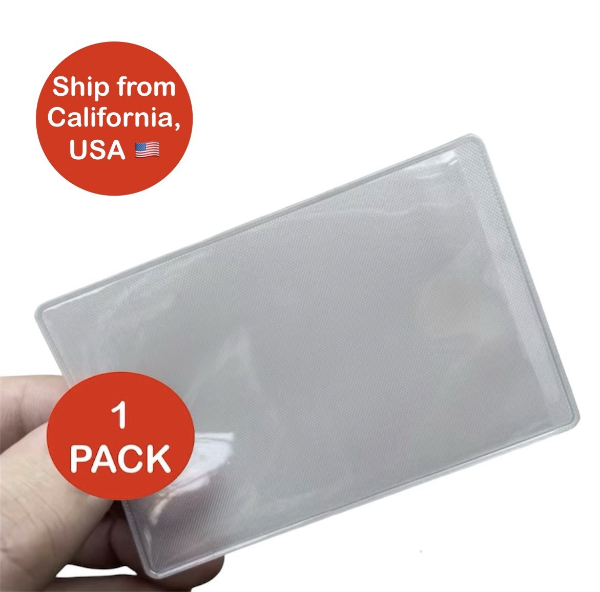 1 Pack – Card Holder Protector Sleeve Medicare SSN ID License Credit Debit Bank
