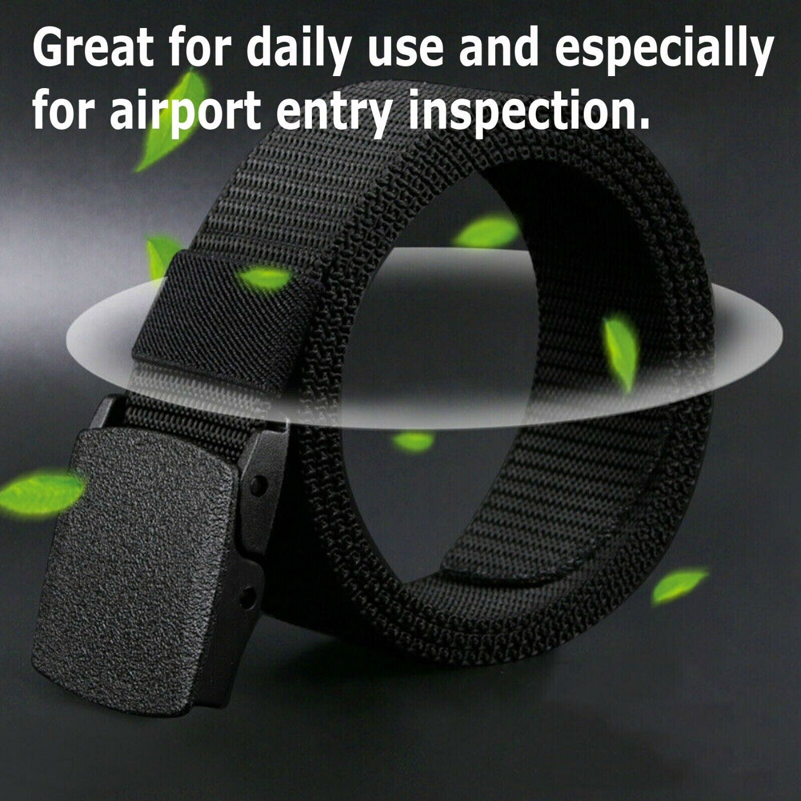 Men’s Casual Military Tactical Belt Army Security Adjustable Quick Release Belt