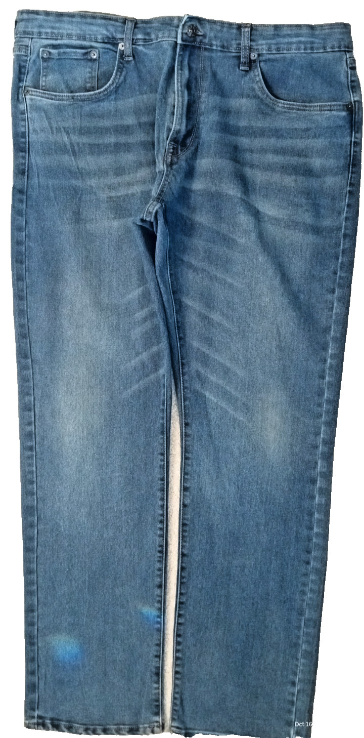 MBX Slim Fit Leg Mid-Rise Jeans Stretch Denim Dark Wash Men’s 40X30 Actual R:11