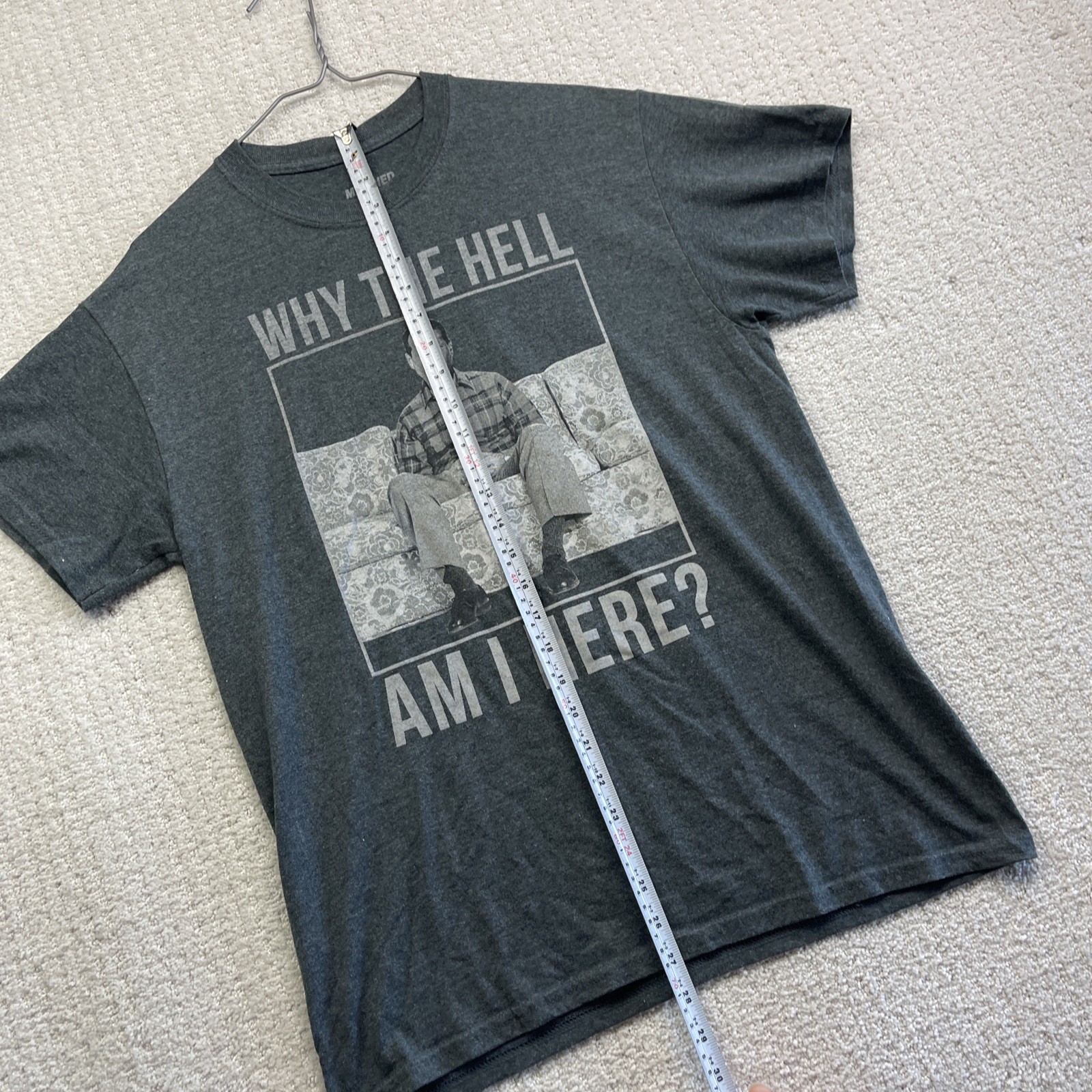 Married With Children Retro 80s Tv Show Why The Hell Am I here T Shirt Men Sz M