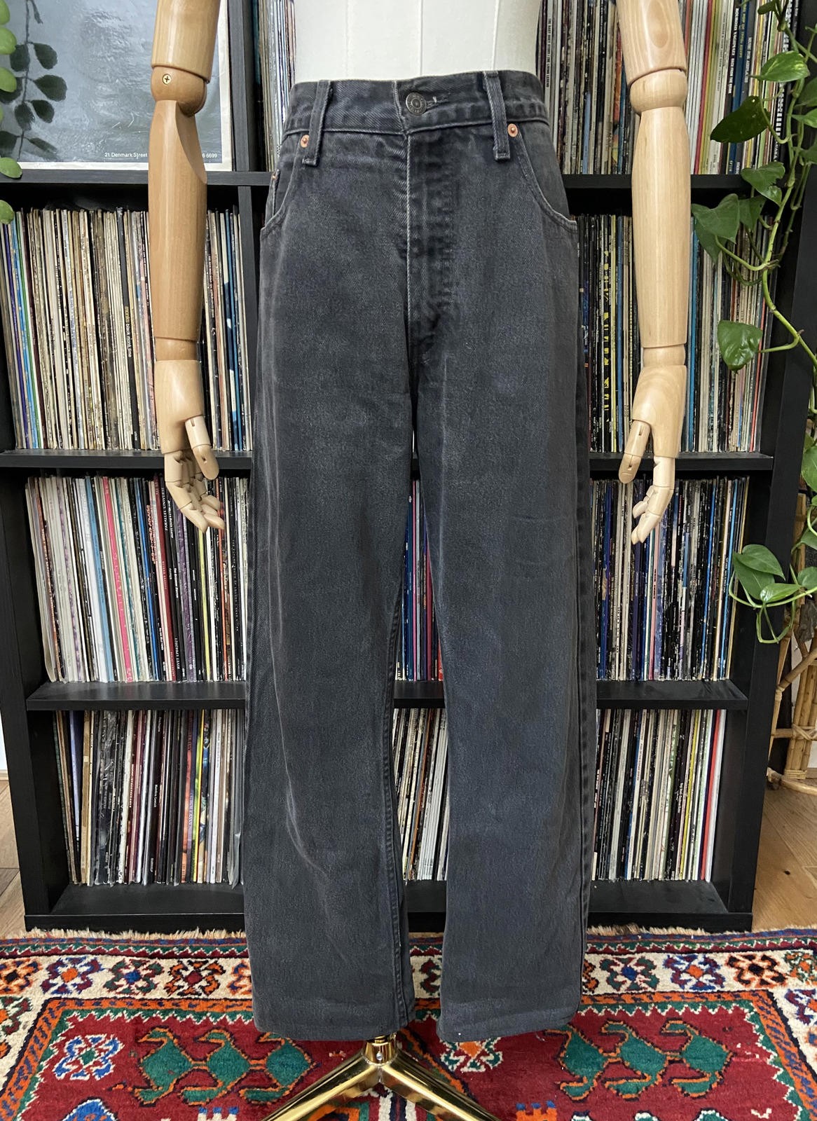 Vintage Levi’s 615 Orange Tab Grey Straight Jeans W32