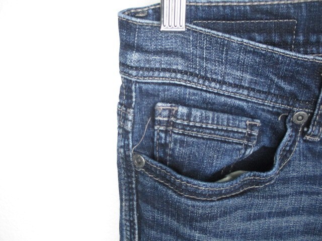 Buckle BKE Aiden Jeans Mens 30×30 Blue Boot Cut Bootcut Medium Dark