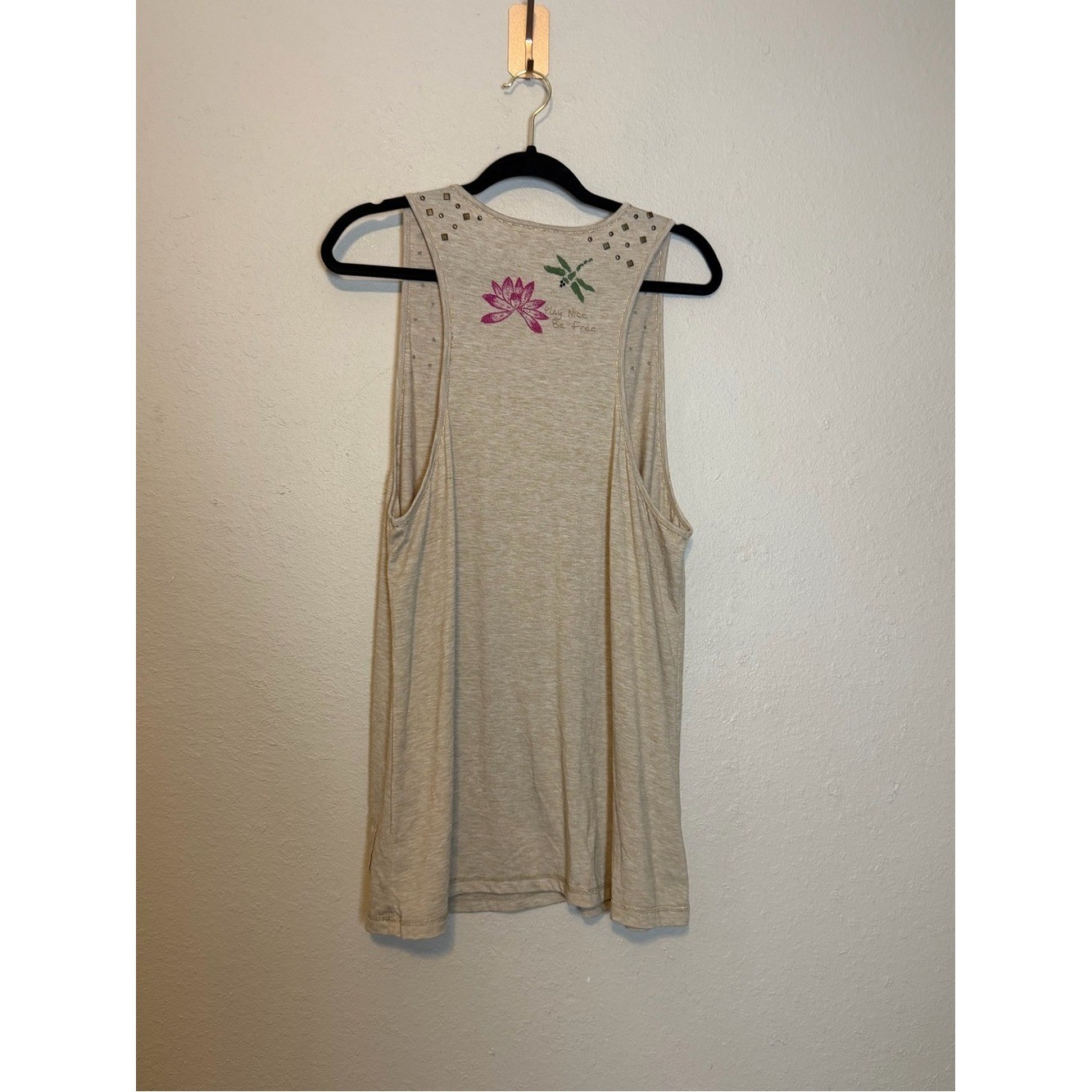 Double D Ranch Boho Festival Top Tunic Tank Top Size Medium