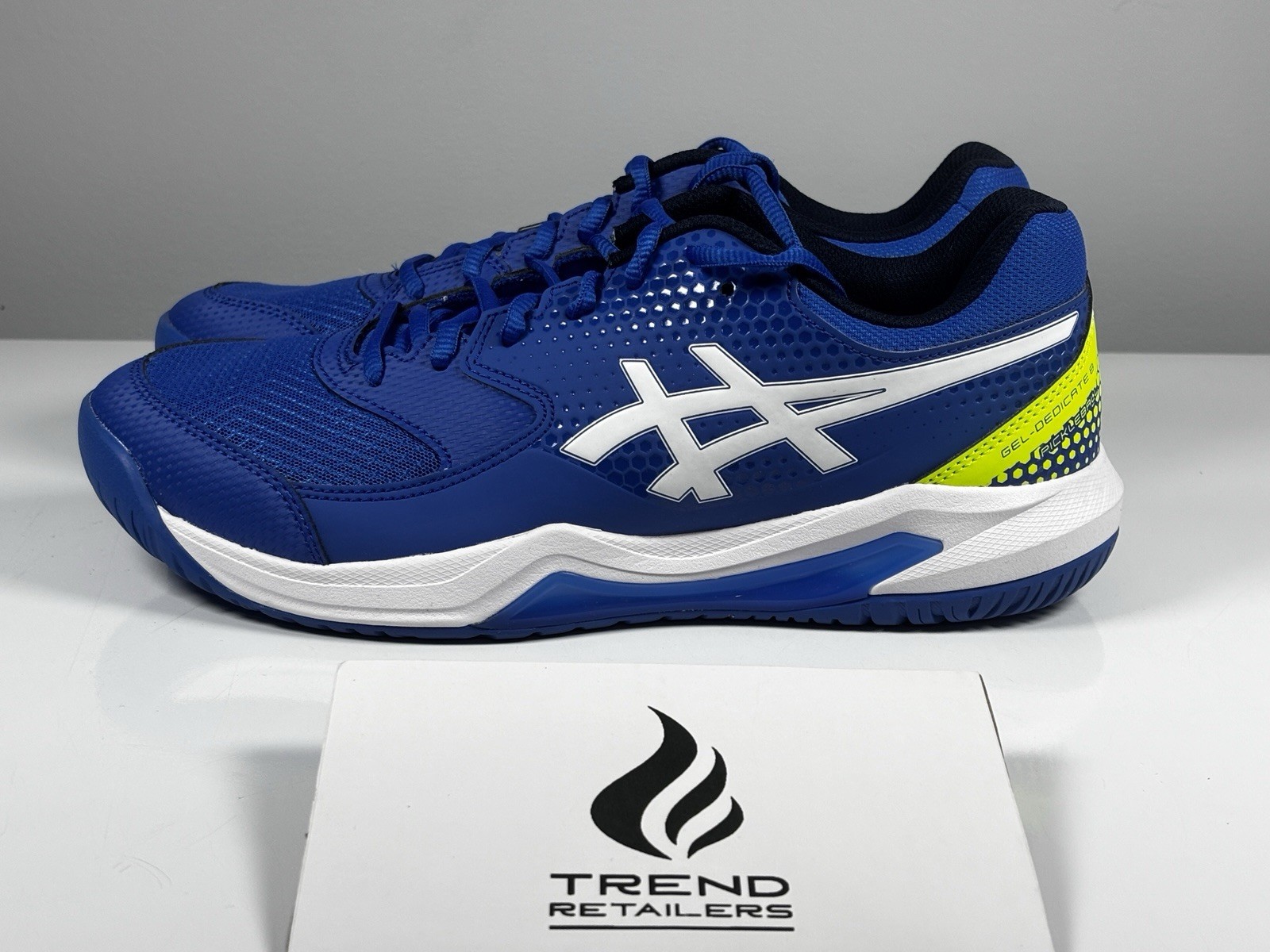Asics Gel Dedicate 8 Pickleball Tennis Shoes Illusion Blue Size 10 1041A409-400
