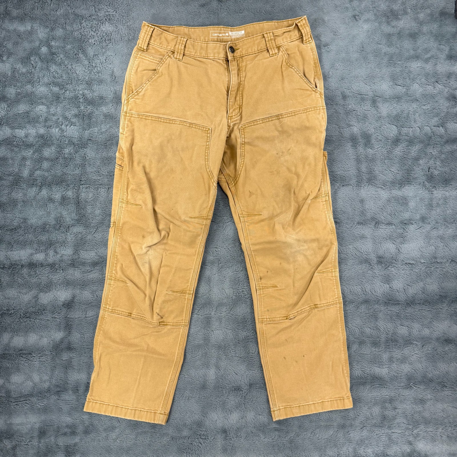 Carhartt Rugged Flex Relaxed Fit Double knee Utility Work Pants 102802-918 33×30