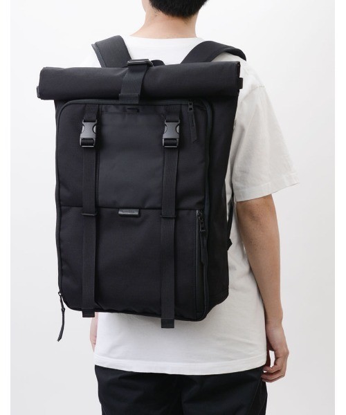 Master-Piece Masterpiece MSPC squared Backpack Black 224100 Made in Japan