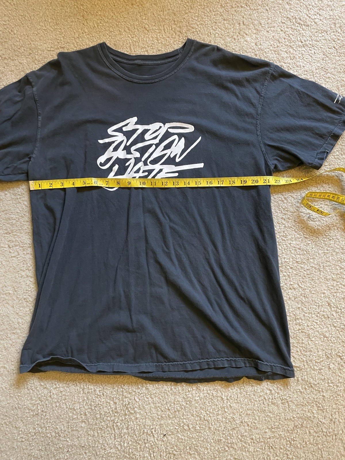 Futura 2000 Laboratories X Eric Haze Stop Asian Hate Shirt XL
