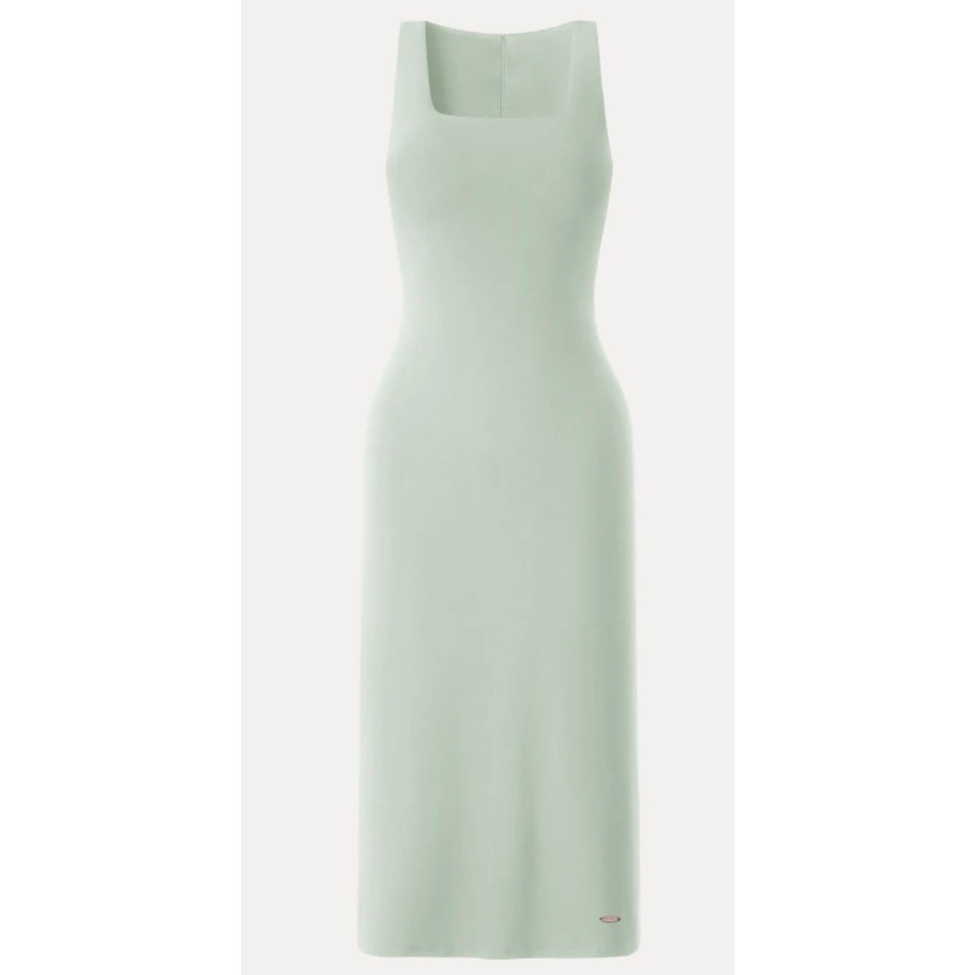 OGLMOVE Bandless Square Neck Midi Bra Dress Slim Fit Women’s M NEW Ambrosia