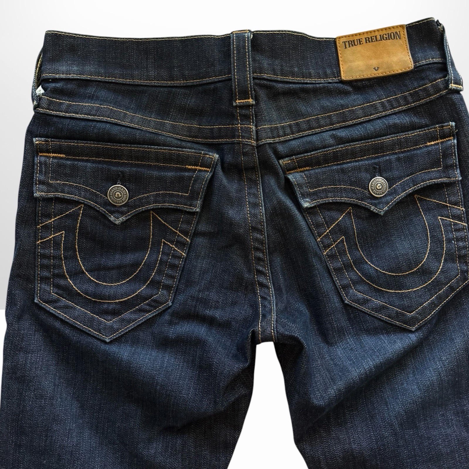True Religion Men’s Geno Relaxed Slim Jeans Size 30