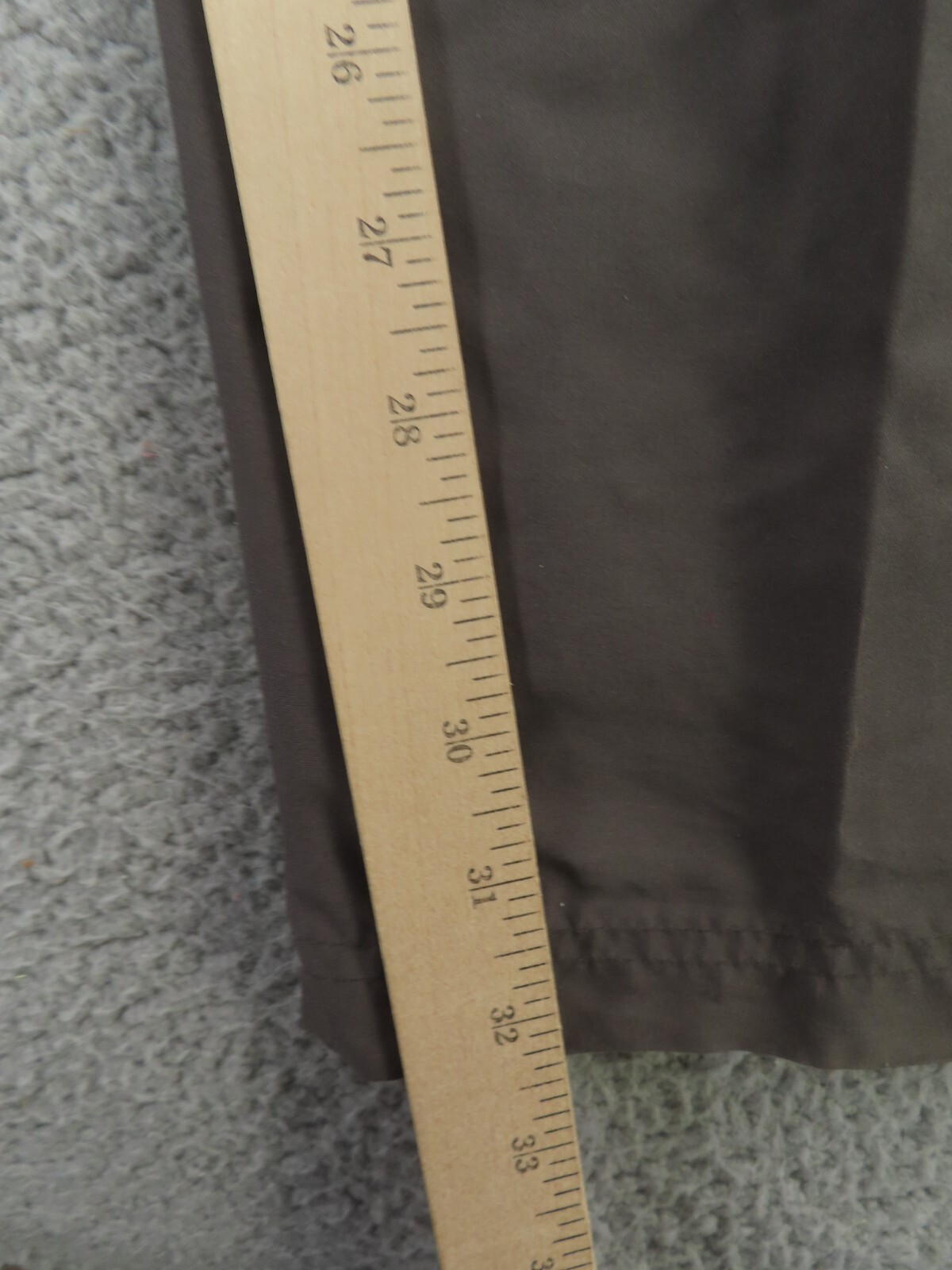 One Tough Brand OTB Pants Mens 34×32 Green Cargo Zip Baggy Parachute Skater Y2K