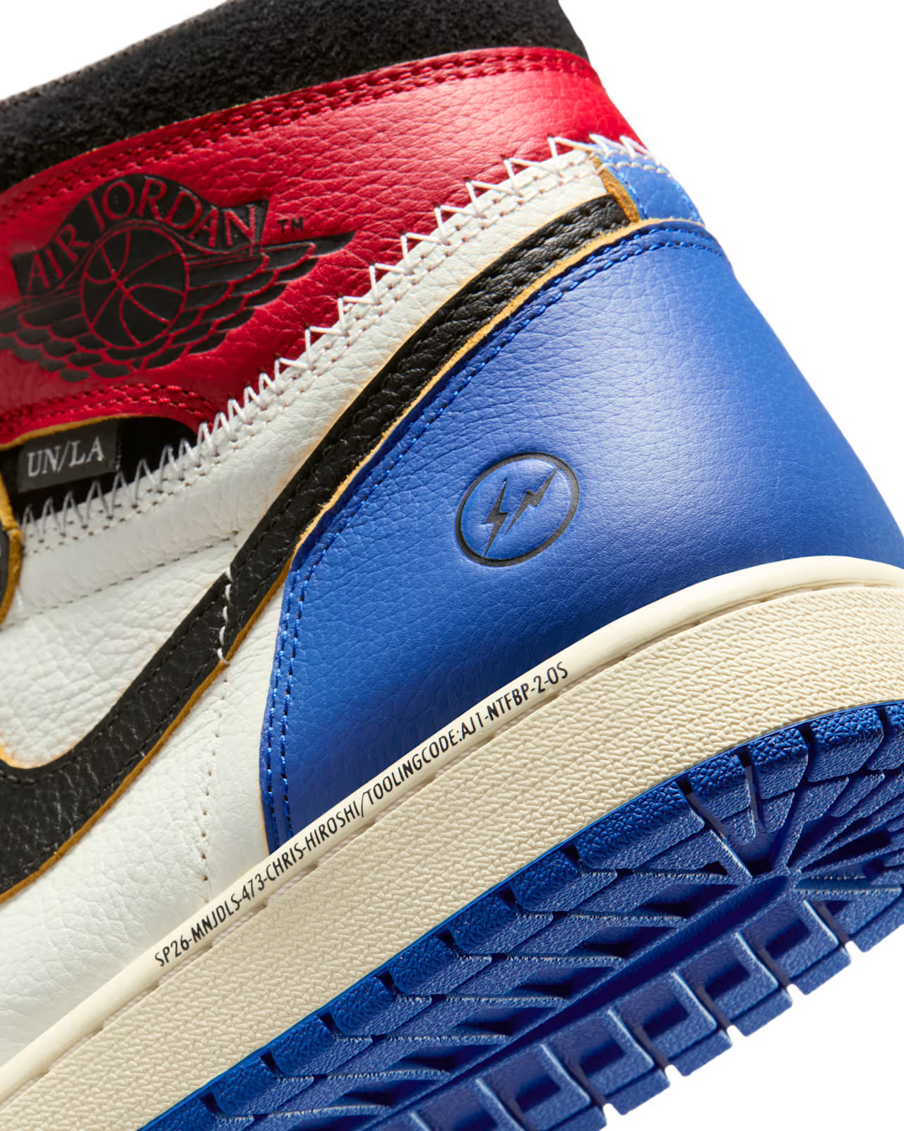 Air Jordan 1 Retro High OG SP Fragment x Union LA IO7847-002 Size 8.5