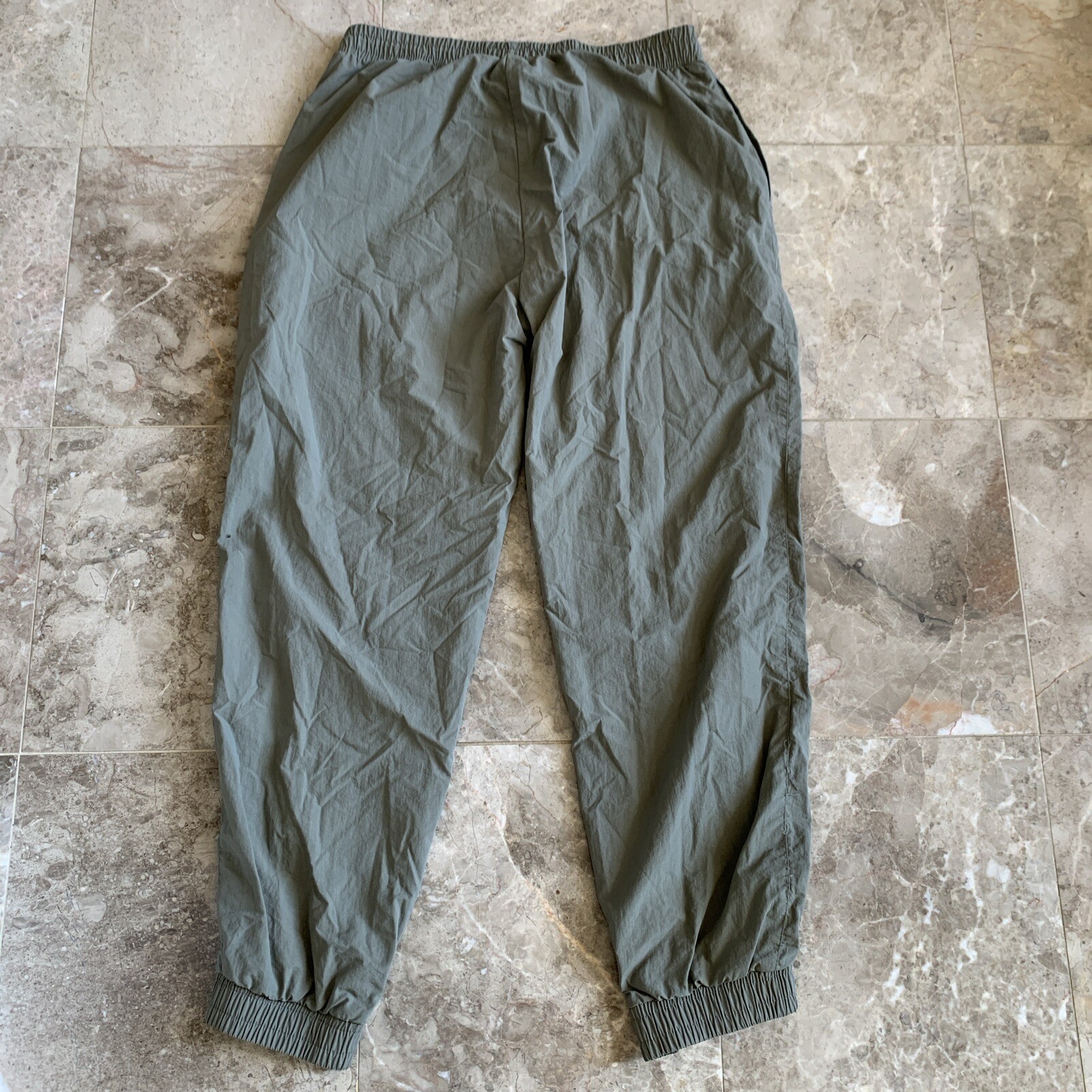 Wilo The Label Anthropologie Women’s Parachute Pants Joggers 90’s Green Large L