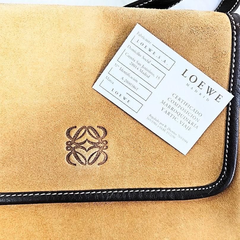 Loewe Men Bag Vintage Anagram Shoulder Spanish Crossbody Limited Edition VHTF De