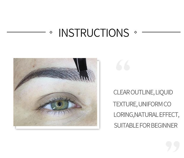 Four-head Eyebrow Pencil Liquid Eyebrow Pencil Tattoo Eyebrow Pencil Eyebrow Pen